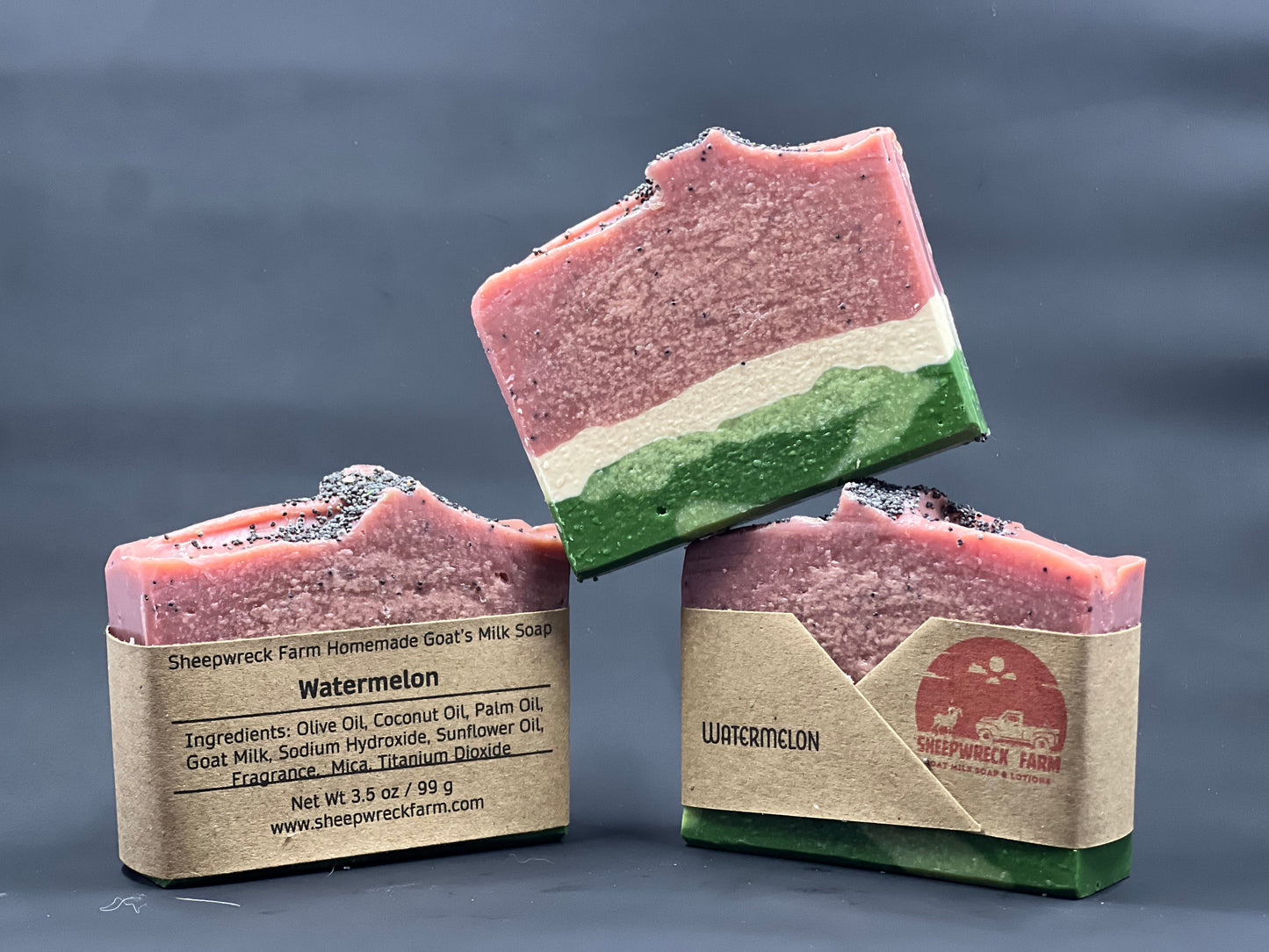 Watermelon Goat Milk Soap