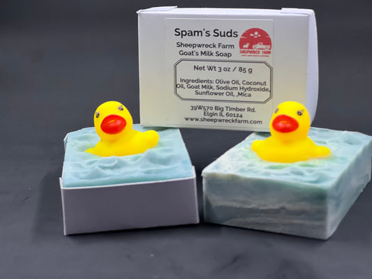 Spam’s Suds Kids Goat Milk Soap - Duck